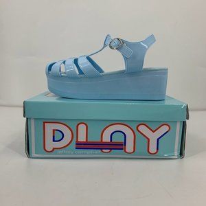 Jeffrey Campbell Light Blue Platform Sandals